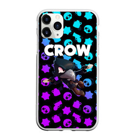 Чехол для iPhone 11 Pro матовый с принтом BRAWL STARS CROW в Петрозаводске, Силикон |  | brawl stars | bull | colt | crow | leon | stars | берли | бо | брок | ворон | джесси | динамайк | дэррил | кольт | леон | мортис | нита | пайпер | пенни | поко | пэм | рикошет | спайк | фрэнк | шелли | эль примо