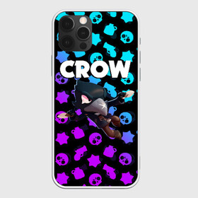 Чехол для iPhone 12 Pro с принтом BRAWL STARS CROW в Петрозаводске, силикон | область печати: задняя сторона чехла, без боковых панелей | Тематика изображения на принте: brawl stars | bull | colt | crow | leon | stars | берли | бо | брок | ворон | джесси | динамайк | дэррил | кольт | леон | мортис | нита | пайпер | пенни | поко | пэм | рикошет | спайк | фрэнк | шелли | эль примо