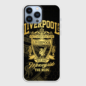 Чехол для iPhone 13 Pro Max с принтом Ливерпуль в Петрозаводске,  |  | liverpool | liverpool fc | ynwa | you never walk alone | ливерпуль | фан ливерпуля | фанатская | футбол | футболист | футбольный клуб | энфильд