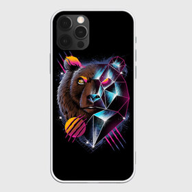 Чехол для iPhone 12 Pro Max с принтом RETRO CYBER BEAR в Петрозаводске, Силикон |  | hotline miami | neon | outrun | outrun electro | retro | retrowave | synth | synthwave | неон | ретро | хотлайн майами