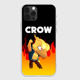 Чехол для iPhone 12 Pro с принтом BRAWL STARS CROW PHOENIX в Петрозаводске, силикон | область печати: задняя сторона чехла, без боковых панелей | android | brawl stars | colt | crow | games | leon | penny | poco. | shelly | spike | wanted | брав | бравл старс | звезды | игры | мобильные игры | старс