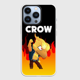 Чехол для iPhone 13 Pro с принтом BRAWL STARS CROW PHOENIX в Петрозаводске,  |  | android | brawl stars | colt | crow | games | leon | penny | poco. | shelly | spike | wanted | брав | бравл старс | звезды | игры | мобильные игры | старс