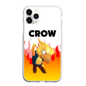 Чехол для iPhone 11 Pro матовый с принтом BRAWL STARS CROW PHOENIX в Петрозаводске, Силикон |  | android | brawl stars | colt | crow | games | leon | penny | poco. | shelly | spike | wanted | брав | бравл старс | звезды | игры | мобильные игры | старс