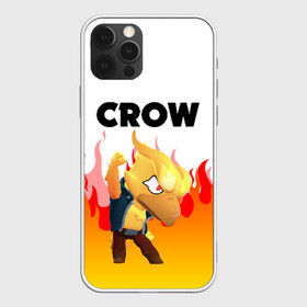 Чехол для iPhone 12 Pro с принтом BRAWL STARS CROW PHOENIX в Петрозаводске, силикон | область печати: задняя сторона чехла, без боковых панелей | android | brawl stars | colt | crow | games | leon | penny | poco. | shelly | spike | wanted | брав | бравл старс | звезды | игры | мобильные игры | старс