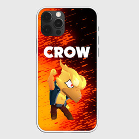 Чехол для iPhone 12 Pro с принтом BRAWL STARS CROW PHOENIX в Петрозаводске, силикон | область печати: задняя сторона чехла, без боковых панелей | android | brawl stars | colt | crow | games | leon | penny | poco. | shelly | spike | wanted | брав | бравл старс | звезды | игры | мобильные игры | старс