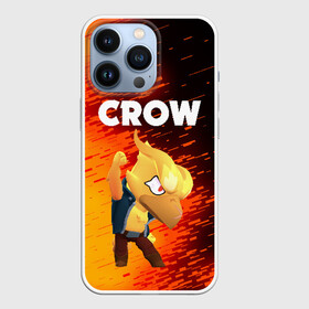 Чехол для iPhone 13 Pro с принтом BRAWL STARS CROW PHOENIX в Петрозаводске,  |  | android | brawl stars | colt | crow | games | leon | penny | poco. | shelly | spike | wanted | брав | бравл старс | звезды | игры | мобильные игры | старс