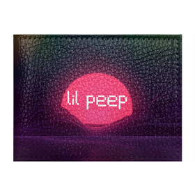 Обложка для студенческого билета с принтом lil peep(Logo) в Петрозаводске, натуральная кожа | Размер: 11*8 см; Печать на всей внешней стороне | cry baby | lil peep | logo | rap | заход солнца | знаменитости. эмо | известный исполнитель | неон | пип | редактируемое лого | реп | розоватый оттенок | рок | рэп | яркий фон