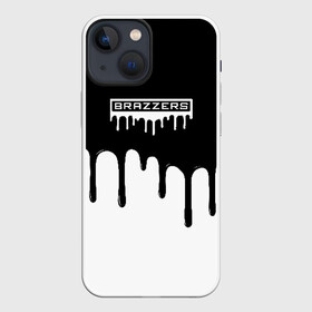 Чехол для iPhone 13 mini с принтом BRAZZERS в Петрозаводске,  |  | brazzers | pron | бразерс | браззерс | любовь | сайт | сэкс