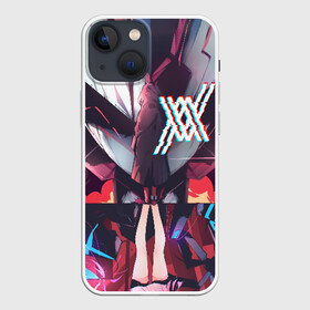 Чехол для iPhone 13 mini с принтом ноль два ноги в Петрозаводске,  |  | 02 | anime | darling in the franxx | hiro | manga | zero two | аниме | ахегао | любимый во франксе | манга | милый во франксе | ноль два | хиро