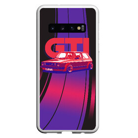 Чехол для Samsung Galaxy S10 с принтом Golf GTI в Петрозаводске, Силикон | Область печати: задняя сторона чехла, без боковых панелей | Тематика изображения на принте: golf | golf gti | volkswagen | вольксваген | фолькс ваген | фольксваген