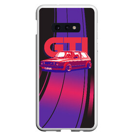 Чехол для Samsung S10E с принтом Golf GTI в Петрозаводске, Силикон | Область печати: задняя сторона чехла, без боковых панелей | golf | golf gti | volkswagen | вольксваген | фолькс ваген | фольксваген