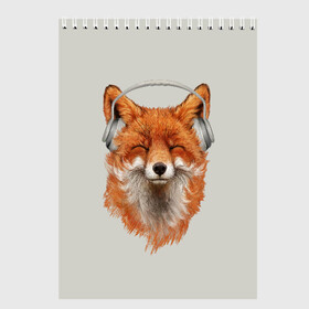 Скетчбук с принтом Лиса в наушниках в Петрозаводске, 100% бумага
 | 48 листов, плотность листов — 100 г/м2, плотность картонной обложки — 250 г/м2. Листы скреплены сверху удобной пружинной спиралью | Тематика изображения на принте: 20 | 2020 | 2k20 | 2к20 | animal | animals | forest | fox | headphones | music | new year | redhead | smile | животное | животные | зима | лес | лис | лиса | лисица | музыка | наушники | новый год | рыжая | смайл | улыбка | фыр