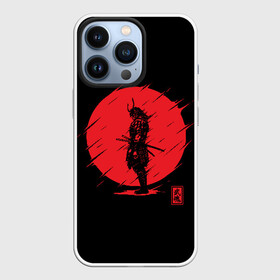 Чехол для iPhone 13 Pro с принтом Samurai в Петрозаводске,  |  | Тематика изображения на принте: ahegao | anime | blood | japan | samurai | senpai | warior | аниме | ахегао | воин | катана | кровавая | кровавый | кровь | луна | самураи | самурай | семпай | сенпай | солнце | япония