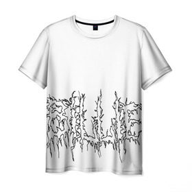 Мужская футболка 3D с принтом Billie Eilish в Петрозаводске, 100% полиэфир | прямой крой, круглый вырез горловины, длина до линии бедер | billie | eilish | graffiti | айлиш | беляш | беляшик | билли | инди поп | поп | электропоп | эмо поп