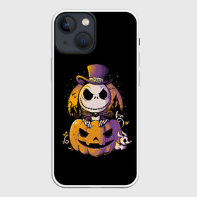 Чехол для iPhone 13 mini с принтом The Nightmare Before Christmas в Петрозаводске,  |  | before | burton | christmas | horror | jack skellington | nightmare | tim | timothy | walter | бёртон | джек | перед | рождеством | скеллингтон | тим | тимоти | ужастик | ужасы