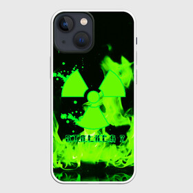 Чехол для iPhone 13 mini с принтом S.T.A.L.K.E.R 2 в Петрозаводске,  |  | game | stalker | stalker 2 | глуховский | радиация | сталкер | сталкеры | чернобыль | ядерный взрыв