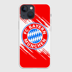 Чехол для iPhone 13 mini с принтом BAYERN MUNCHEN в Петрозаводске,  |  | bayern | bayern munchen | fc bayern | football | football club | sport | бавария | спорт | футбол | футбольный клуб