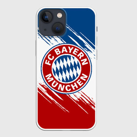 Чехол для iPhone 13 mini с принтом BAYERN MUNCHEN | БАЙЕРН МЮНХЕН в Петрозаводске,  |  | bayern | bayern munchen | fc bayern | football | football club | sport | бавария | спорт | футбол | футбольный клуб