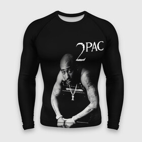 Мужской рашгард 3D с принтом 2pac в Петрозаводске,  |  | 2pac | changes | nigga | oldschool | pac | rap | нигга | олдскулл | пак | рэп | тупак