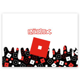 Поздравительная открытка с принтом ROBLOX в Петрозаводске, 100% бумага | плотность бумаги 280 г/м2, матовая, на обратной стороне линовка и место для марки
 | roblox | roblox simulator. | код роблокс | роблокс | роблокс симулятор