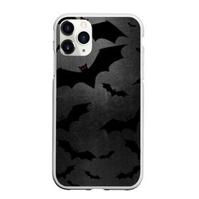 Чехол для iPhone 11 Pro Max матовый с принтом Летучие мыши повсюду! в Петрозаводске, Силикон |  | Тематика изображения на принте: bat | bats | halloween | halloweenparty | в подарок | вампиры | для подарка | летучие | летят | мыши | мышь | напугать | темная | хеллоуин | хэллоуин | черный
