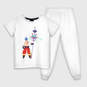 Детская пижама хлопок с принтом Promare Galo в Петрозаводске, 100% хлопок |  брюки и футболка прямого кроя, без карманов, на брюках мягкая резинка на поясе и по низу штанин
 | Тематика изображения на принте: anime | galo | promare | аниме | гало | промар