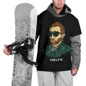 Накидка на куртку 3D с принтом Ван Гог (Selfie) в Петрозаводске, 100% полиэстер |  | memes | selfie | van gogh | vincent | ван гог | винсент | знаменитости | знаменитость | искусство | картина | картинки | мем | мемы | прикольные | селфи | художник