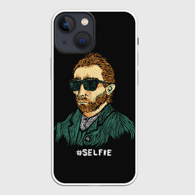Чехол для iPhone 13 mini с принтом Ван Гог (Selfie) в Петрозаводске,  |  | memes | selfie | van gogh | vincent | ван гог | винсент | знаменитости | знаменитость | искусство | картина | картинки | мем | мемы | прикольные | селфи | художник