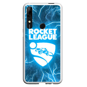 Чехол для Honor P Smart Z с принтом ROCKET LEAGUE в Петрозаводске, Силикон | Область печати: задняя сторона чехла, без боковых панелей | Тематика изображения на принте: racing. | rocket league | rocket league garage | rocket trade | гонки | рокет лига