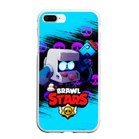 Чехол для iPhone 7Plus/8 Plus матовый с принтом Brawl Stars (8-BIT) [2] в Петрозаводске, Силикон | Область печати: задняя сторона чехла, без боковых панелей | android | brawl | brawl stars | clash | clash royale | game | royale | stars | андроид | игра | мобильные игры