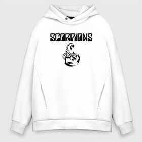 Мужское худи Oversize хлопок с принтом SCORPIONS в Петрозаводске, френч-терри — 70% хлопок, 30% полиэстер. Мягкий теплый начес внутри —100% хлопок | боковые карманы, эластичные манжеты и нижняя кромка, капюшон на магнитной кнопке | Тематика изображения на принте: scorpions | клаус майне | маттиас ябс | микки ди | павел мончивода | рудольф шенкер | скорпион | скорпионс