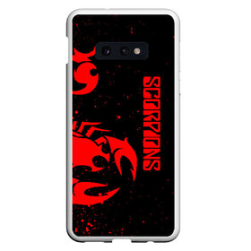 Чехол для Samsung S10E с принтом SCORPIONS в Петрозаводске, Силикон | Область печати: задняя сторона чехла, без боковых панелей | scorpions | клаус майне | маттиас ябс | микки ди | павел мончивода | рудольф шенкер | скорпион | скорпионс