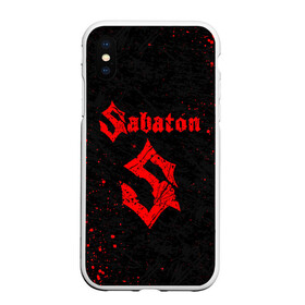 Чехол для iPhone XS Max матовый с принтом SABATON в Петрозаводске, Силикон | Область печати: задняя сторона чехла, без боковых панелей | sabaton | даниель муллбак | йоаким броден | крис рёланд | оскар монтелиус | пэр сундстрём | рикард сунден | сабатон | тоббе энглунд | томми юханссон | ханнес ван дал