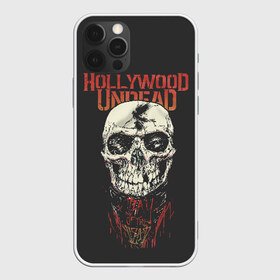 Чехол для iPhone 12 Pro Max с принтом Hollywood Undead в Петрозаводске, Силикон |  | Тематика изображения на принте: hollywood | logo | mask | rap | rock | skull | undead | голливуд | лого | логотип | маски | нежить | реп | рок | рэп | череп | черепа