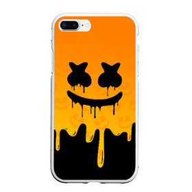 Чехол для iPhone 7Plus/8 Plus матовый с принтом MARSHMELLO HALLOWEEN в Петрозаводске, Силикон | Область печати: задняя сторона чехла, без боковых панелей | Тематика изображения на принте: america | dj | halloween | marshmello | marshmello halloween | usa | америка | маршмелло | маршмелло хеллоуин | хеллоуин | хэллоуин