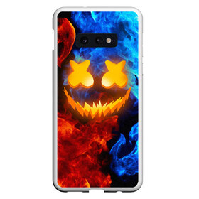 Чехол для Samsung S10E с принтом MARSHMELLO HALLOWEEN в Петрозаводске, Силикон | Область печати: задняя сторона чехла, без боковых панелей | Тематика изображения на принте: america | dj | halloween | marshmello | marshmello halloween | usa | америка | маршмелло | маршмелло хеллоуин | хеллоуин | хэллоуин