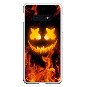 Чехол для Samsung S10E с принтом MARSHMELLO HALLOWEEN в Петрозаводске, Силикон | Область печати: задняя сторона чехла, без боковых панелей | america | dj | halloween | marshmello | marshmello halloween | usa | америка | маршмелло | маршмелло хеллоуин | хеллоуин