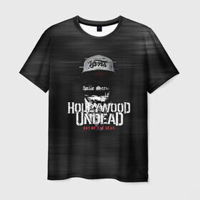 Мужская футболка 3D с принтом Hollywood Undead в Петрозаводске, 100% полиэфир | прямой крой, круглый вырез горловины, длина до линии бедер | charlie scene | danny | funny man | hollywood undead | hu | j dog | johnny 3 tears | андед | голивуд | голливудская | группа | гу | нежить | реп | рок | рэп | рэпкор | ундед | ундэ