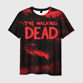 Мужская футболка 3D с принтом The Walking Dead в Петрозаводске, 100% полиэфир | прямой крой, круглый вырез горловины, длина до линии бедер | amc | carol | daryl | dixon | michonne | negan | reaction | rick | season 10 | twd | zombies | диксон | дэрил | зомби | мертвецы | мишонн | неган | реакция | рик | ходячие
