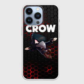 Чехол для iPhone 13 Pro с принтом BRAWL STARS CROW в Петрозаводске,  |  | brawl stars | bull | colt | crow | leon | stars | берли | бо | брок | ворон | джесси | динамайк | дэррил | кольт | леон | мортис | нита | пайпер | пенни | поко | пэм | рикошет | спайк | фрэнк | шелли | эль примо