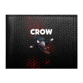 Обложка для студенческого билета с принтом BRAWL STARS CROW в Петрозаводске, натуральная кожа | Размер: 11*8 см; Печать на всей внешней стороне | Тематика изображения на принте: brawl stars | bull | colt | crow | leon | stars | берли | бо | брок | ворон | джесси | динамайк | дэррил | кольт | леон | мортис | нита | пайпер | пенни | поко | пэм | рикошет | спайк | фрэнк | шелли | эль примо