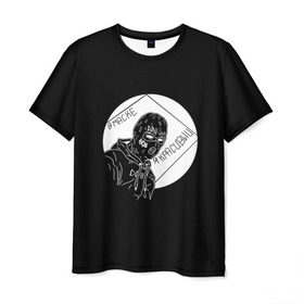 Мужская футболка 3D с принтом Velial Squad в Петрозаводске, 100% полиэфир | прямой крой, круглый вырез горловины, длина до линии бедер | horror | music | rap | redvelsqd | rock | музыка | рок | рэп | хоррор