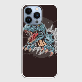 Чехол для iPhone 13 Pro с принтом T Rex в Петрозаводске,  |  | art | dino | dinos | dinosaur | raptor | style | trex | velociraptor | арт | динозавр | мир юрского периода | ти рекс | ящер