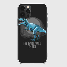 Чехол для iPhone 12 Pro с принтом Dinosaur t-rex в Петрозаводске, силикон | область печати: задняя сторона чехла, без боковых панелей | art | dino | dinos | dinosaur | raptor | style | trex | velociraptor | арт | динозавр | мир юрского периода | ти рекс | ящер