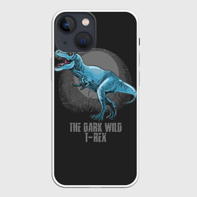 Чехол для iPhone 13 mini с принтом Dinosaur t rex в Петрозаводске,  |  | art | dino | dinos | dinosaur | raptor | style | trex | velociraptor | арт | динозавр | мир юрского периода | ти рекс | ящер