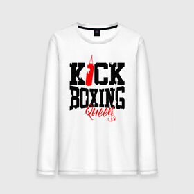 Мужской лонгслив хлопок с принтом Kick boxing Queen в Петрозаводске, 100% хлопок |  | boxer | boxing | kick boxing | kickboxing | mma | queen | бокс | боксер | кик боксинг | кикбоксинг | королева бокса | тайский бокс