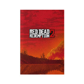 Обложка для паспорта матовая кожа с принтом RED DEAD REDEMPTION 2 в Петрозаводске, натуральная матовая кожа | размер 19,3 х 13,7 см; прозрачные пластиковые крепления | Тематика изображения на принте: arthur morgan | cowboy | online | red dead online | red dead redemption 2 | rockstar games | wild west | артур морган | бандит | вестерн | винтовка | дикий запад | ковбой | рокстар