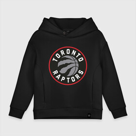 Детское худи Oversize хлопок с принтом Toronto Raptors Logo в Петрозаводске, френч-терри — 70% хлопок, 30% полиэстер. Мягкий теплый начес внутри —100% хлопок | боковые карманы, эластичные манжеты и нижняя кромка, капюшон на магнитной кнопке | nba | raptors | toronto | toronto raptors | баскетбол | нба | рапторс | рэпторс | спорт | торонто | торонто рапторс | торонто рэпторс