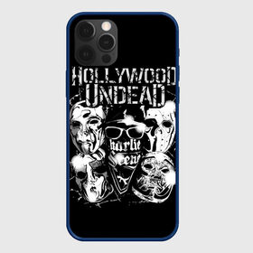 Чехол для iPhone 12 Pro с принтом Hollywood Undead в Петрозаводске, силикон | область печати: задняя сторона чехла, без боковых панелей | charlie scene | danny | funny man | hollywood undead | hu | j dog | johnny 3 tears | голливудская нежить | голубь | голубь с гранатой | граната | ню метал | рэп метал | рэп рок