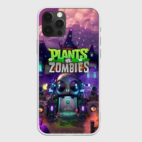 Чехол для iPhone 12 Pro Max с принтом PLANTS VS ZOMBIES в Петрозаводске, Силикон |  | Тематика изображения на принте: garden warfare | pl | plants | plants vs. zombies | plants vs. zombies: garden warfare | popcap | zombies | кактус | картошка | подсолнух | растения против зомби | сад